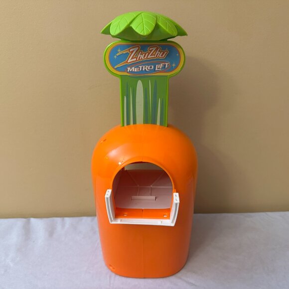 15 pc Zhu Zhu Pets Bundle / 5 Animals (Work) and 10 Track & Building Pieces - Picture 9 of 13